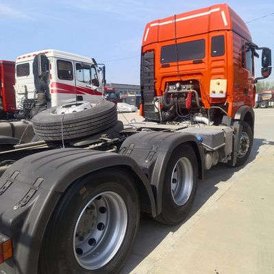 Transmissão manual de 6×4 rodas motrizes Haowo Truck de tração pesada com suspensão pneumática