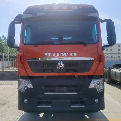 Transmissão manual de 6×4 rodas motrizes Haowo Truck de tração pesada com suspensão pneumática