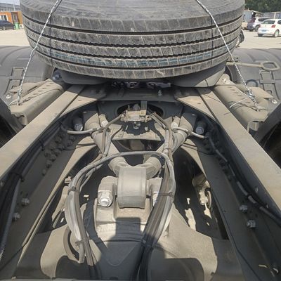 Transmissão manual de 6×4 rodas motrizes Haowo Truck de tração pesada com suspensão pneumática