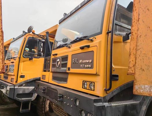 Bateria do sistema elétrico 2X12V/165ah Caminhão pesado usado HOWO 6×4 Dump Tipper