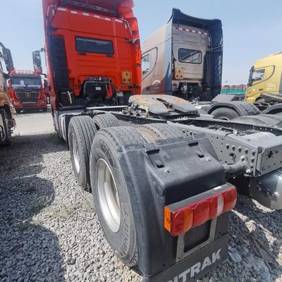 Reboque de semi-reboque com Shacman 6X4 Heavy Duty Tractor Tipper e tanque de combustível de 1000L