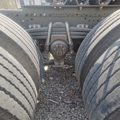 Reboque de semi-reboque com Shacman 6X4 Heavy Duty Tractor Tipper e tanque de combustível de 1000L
