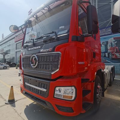 400L Tanque de combustível Shacman caminhão-trator com transmissão manual e assento de suspensão pneumática