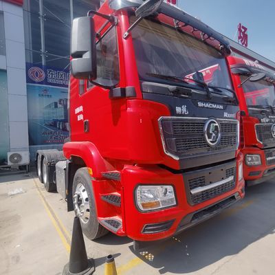 400L Tanque de combustível Shacman caminhão-trator com transmissão manual e assento de suspensão pneumática