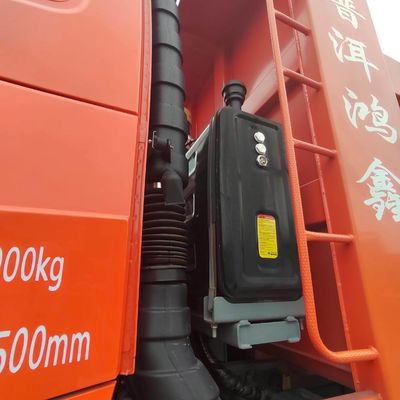 Estilo de elevação frontal usado Sinotruk HOWO 6*4 camião de descarga para transporte de carga pesada