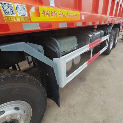 Estilo de elevação frontal usado Sinotruk HOWO 6*4 camião de descarga para transporte de carga pesada