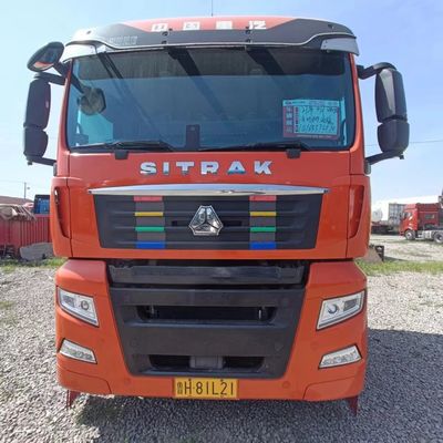 Caixa de carga de aço carbono A principal característica do caminhão HOWO G7 480HP para transmissão manual