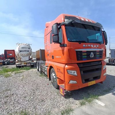 Caixa de carga de aço carbono A principal característica do caminhão HOWO G7 480HP para transmissão manual