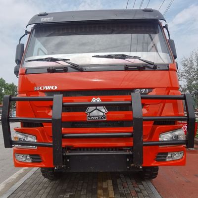 Caminhão pesado nacional 8X4 Caminhão de descarga Hidráulica direção Ar condicionado Cabina incluída