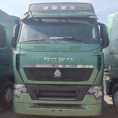 Caminhão de transporte T7h ecológico com design verde e pesado