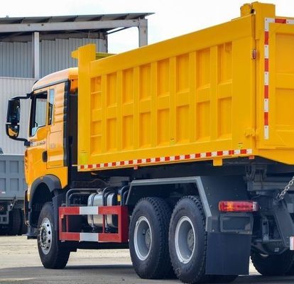Euro6 Standard de Emissões 6X4 camião de descarga Haowo para projetos de construção pesados
