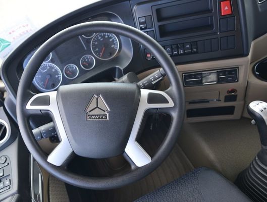 Euro6 Standard de Emissões 6X4 camião de descarga Haowo para projetos de construção pesados
