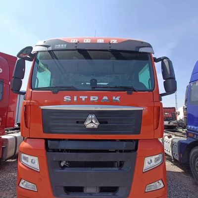540 G7 Camião pesado Sitrak Tecnologia avançada e direção hidráulica para o transporte marítimo