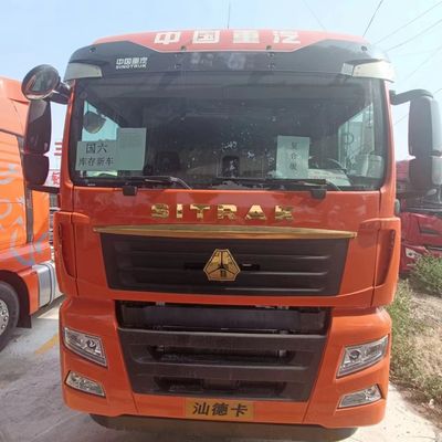 540 Sitrak G7s Design de pneus sem tubo 6 × 4 Drive Wheel Truck para transporte de carga pesada