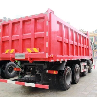 Caminhão de direção assistida por potência Sinotruck Caminhão de descarga para mineração e construção de cargas pesadas