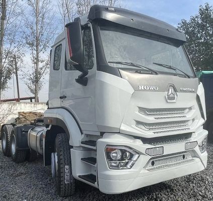6 meses Shacman 400HP Tractor pesado com cadeira do condutor suspensão a ar e ≤5 assentos