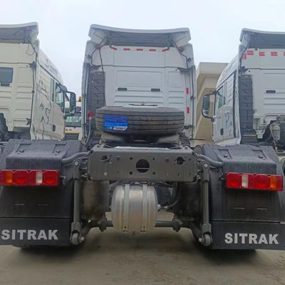 Melhore o seu reboque pesado com o Shandeka 480HP Trator CNG e Assento de Suspensão Aérea