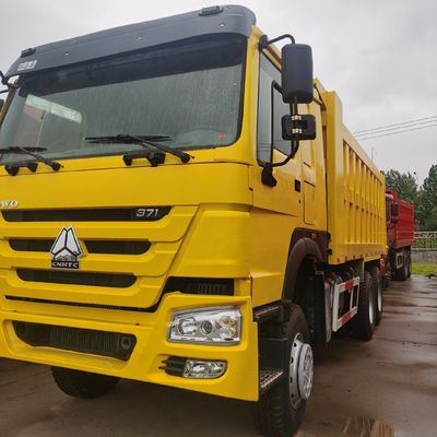 Caixa de carga de aço carbono Sinotruck Carro de desvio 6X4 para transporte industrial pesado