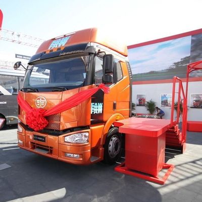 460HP Heavy Duty FAW Jh6p 6X4 Diesel Euro 3 Trator de caminhão com 12m * 2.55m * 4m Dimensões