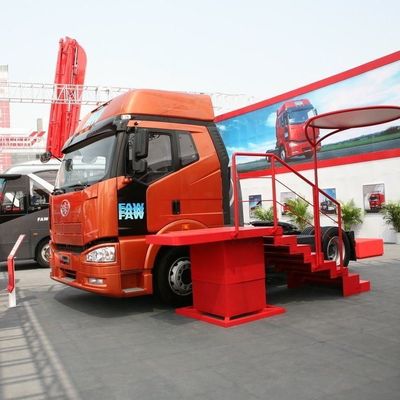460HP Heavy Duty FAW Jh6p 6X4 Diesel Euro 3 Trator de caminhão com 12m * 2.55m * 4m Dimensões