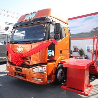 460HP Heavy Duty FAW Jh6p 6X4 Diesel Euro 3 Trator de caminhão com 12m * 2.55m * 4m Dimensões