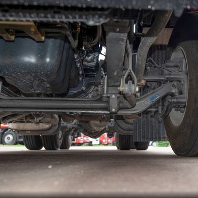 Assento de suspensão pneumática e tanque de combustível de 600L combinação perfeita para reboque de semi-reboque