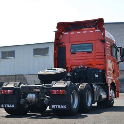 Caminhão Shacman Tipper pesado personalizado com tanque de combustível de 400L e suspensão a ar