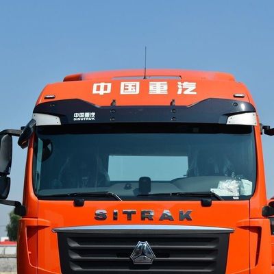 Sento equipado com suspensão pneumática HOWO CNG de carga pesada