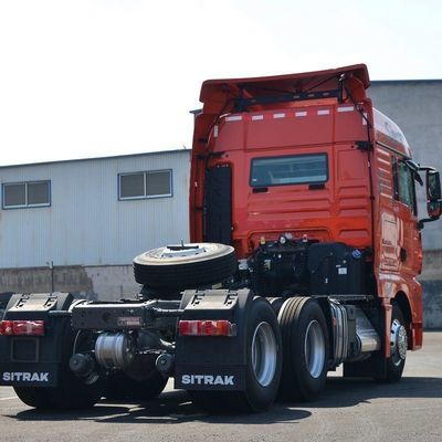 Caminhão-reboque de carga pesada com suspensão pneumática com capacidade de tanque de combustível de 600 L Euro 5