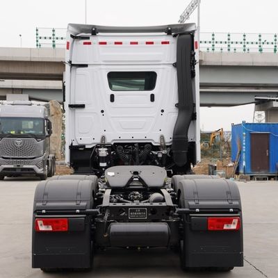 580 cavalos de potência Mercedes Benz caminhão pesado diesel caminhão tractor com design de pneus sem tubo