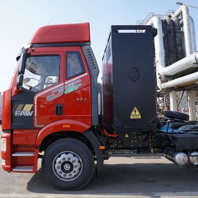 FAW Jiefang J6p caminhão pesado 6X4 Trator de troca elétrico puro com 12 engrenagens manuais