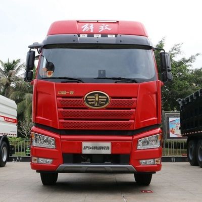 FAW Jiefang J6p caminhão pesado 6X4 Trator de troca elétrico puro com 12 engrenagens manuais
