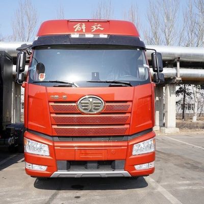 FAW Jiefang J6p caminhão pesado 6X4 Trator de troca elétrico puro com 12 engrenagens manuais