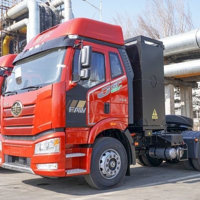 Transporte de mercadorias Trator elétrico FAW Jiefang J6p 6X4 460HP com quilometragem 100000 km