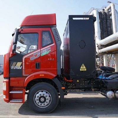 Transporte de mercadorias Trator elétrico FAW Jiefang J6p 6X4 460HP com quilometragem 100000 km