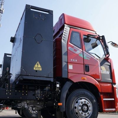 Transporte de mercadorias Trator elétrico FAW Jiefang J6p 6X4 460HP com quilometragem 100000 km