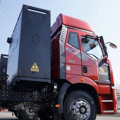 Tractor elétrico puro para descarga elétrica