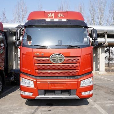 7.36m*2.55m*4m Tamanho FAW Jiefang J6p 6X4 Trator de Troca Elétrico Puro 460HP Euro 3