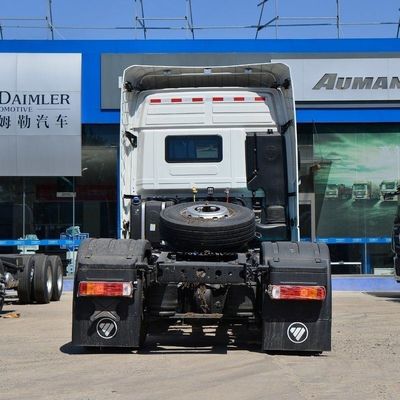 Shacman Dump Trailer Truck 470HP 4X2 Semi Trailer Tractor em transporte de carga pesada