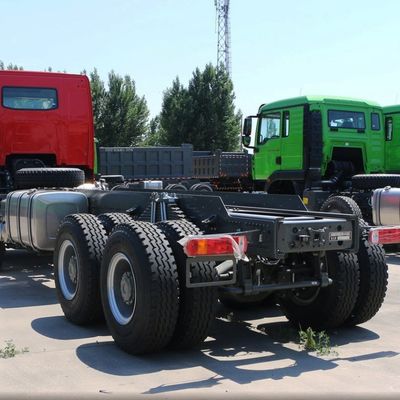 Capacidade do motor Euro6 de 400 cv HOWO Peças de camião Semi-reboque integrado de reboque pesado