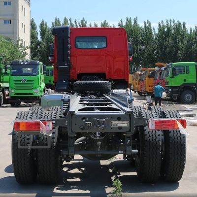 Capacidade do motor Euro6 de 400 cv HOWO Peças de camião Semi-reboque integrado de reboque pesado