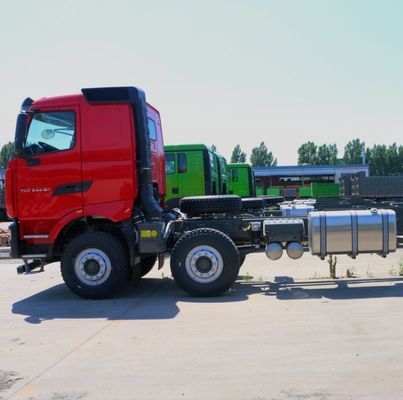Caminhão de transporte comercial pesado para transporte de longa distância com design de pneus sem tubos