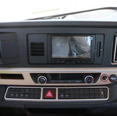 Caminhão de transporte comercial pesado para transporte de longa distância com design de pneus sem tubos