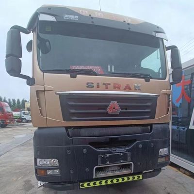 Caminhões pesados de 351-450 cv com assento de suspensão a ar e tanque de combustível de 600L na plataforma online