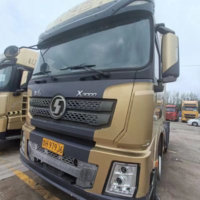 Semi-reboque de reboque Shaanxi Automóvel caminhão-trator pesado com tanque de combustível de 1000L