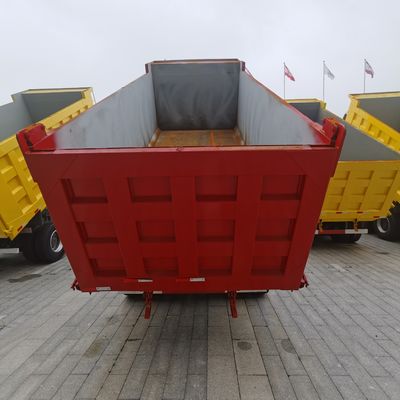 Caminhão de descarga pesado com capacidade de carga de 30 t e direção hidráulica