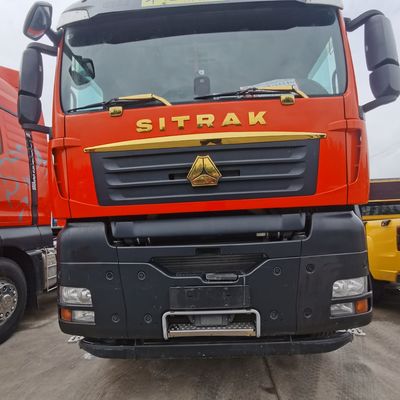 Trator de tanque de combustível de 600L com motor de 480 CV e cadeira do condutor de suspensão pneumática