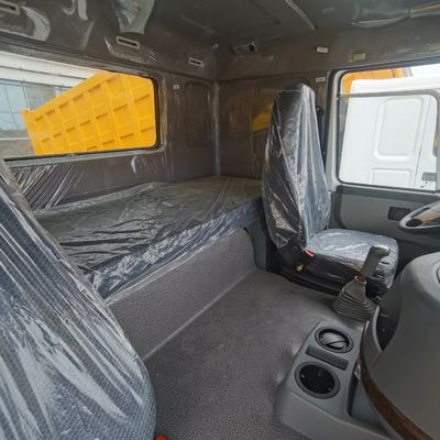 Trator de caminhão-ferroviário pesado com banco de suspensão e caixa de carga de aço carbono