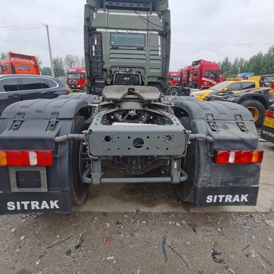 Excelente desempenho 540HP Motor Shacman Tipper Truck com Air Suspension Assento do motorista