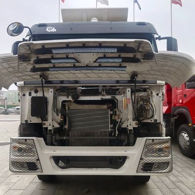 Estilo de elevação frontal HOWO Caminhão de descarga com pneus certificados pela ECE e direção hidráulica
